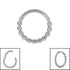 Titanium Yuki Hinged Clicker Ring