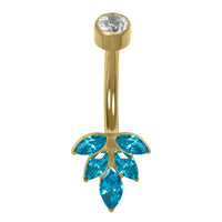 Titanium Internal Thread Ria Belly Bar