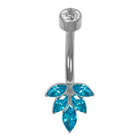 Titanium Internal Thread Ria Belly Bar