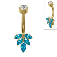 Belly Bar - Titanium Internally Threaded Ria