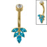 Belly Bar - Titanium Internally Threaded Ria