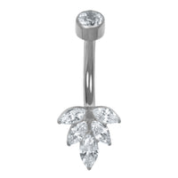 Titanium Internal Thread Ria Belly Bar