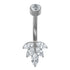 Titanium Internal Thread Ria Belly Bar