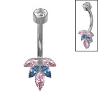 Belly Bar - Titanium Internally Threaded Ria