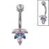 Belly Bar - Titanium Internally Threaded Ria