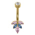 Titanium Internal Thread Ria Belly Bar