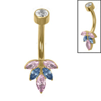Belly Bar - Titanium Internally Threaded Ria