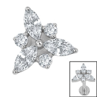 Titanium Internal Marquise Eden Top