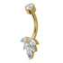 Titanium Internal Thread Ria Belly Bar