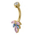 Titanium Internal Thread Ria Belly Bar