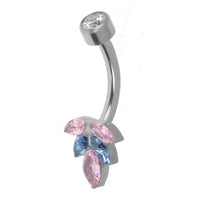 Titanium Internal Thread Ria Belly Bar