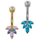 Titanium Internal Thread Ria Belly Bar