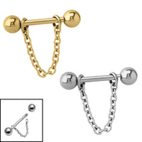 Titanium Single Chain Nipple Bar