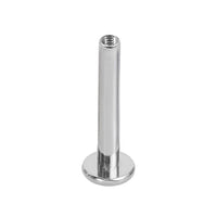 Titanium Internal Thread Labret Post 1.2mm - 2.5mm Base Plate