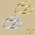 Titanium Double Band Hinged Clicker Ring