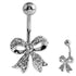 Belly Bar - Jewelled Bow