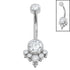 Belly Bar - Ti Internal Chailai Jewelled Asia