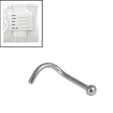 Sterile Steel Nose Studs - Ball