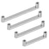 Titanium Internally Threaded Flat Surface Barbells 1.2mm