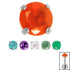 Titanium Claw Set Round Stone Tops for Internal Thread shafts in 1.2mm