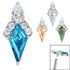 Titanium Claw Set Stella Jewelled Kite for Internal Thread shafts in 1.2mm