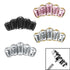 Titanium Five Jewelled Art Deco Baguette Fan for Internal Thread shafts in 1.2mm