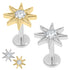 Titanium Internal Labret 1.2mm Jewelled Wish Upon A Star