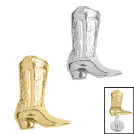 Titanium Internal Cowboy Boot