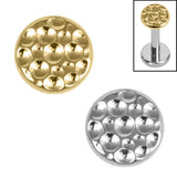 Titanium Internal Hammered Disk
