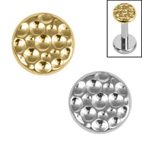 Titanium Internal Hammered Disk