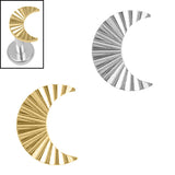 Titanium Internal Luminance Crescent Moon