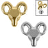 Titanium Rams Head for Internal Thread shafts in 1.2mm