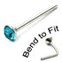 Crystal Nose Stud (Bend to fit) (ST2 ST3)