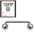 Sterile Titanium Surface Barbell