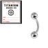 Sterile Titanium Micro Curved Bar 1.2mm