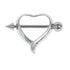 Heart Nipple Shield with Bar