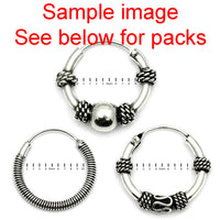 Multipacks - Sterling Silver Hoops