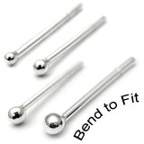 Silver Nose Studs ST4, ST5, ST6, ST7