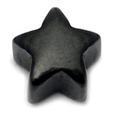 Black Steel Threaded Attachment - Star 1.2mm and 1.6mm