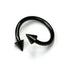 Black Titanium Coned Spirals