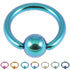 Titanium BCR with Titanium Ball 1.6mm gauge