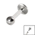 Titanium Internally Threaded Labrets 1.6mm