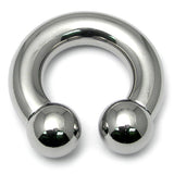 Steel Circular Barbell (CBB) 6mm 8mm 10mm Large Gauge