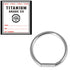 Sterile Titanium Bar Closure Rings