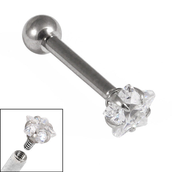 Titanium Internally Threaded Micro Barbells 1.2mm - Steel Claw Set Jew ...