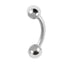 Steel Micro Curved Barbell 1.2mm