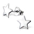 Sterling Silver Star Ear Stud Earrings 6.8mm