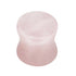 Rose Quartz Stone Double Flared Tapered Plug