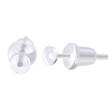 Acrylic Flexible Ear Stud Retainer (Hide it)