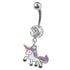 Belly Bar - Steel Candy Unicorn